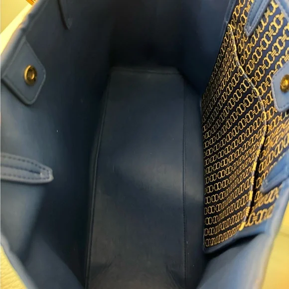 Tory Burch Blue Patterned Women's Bag - Picture 3 of 3